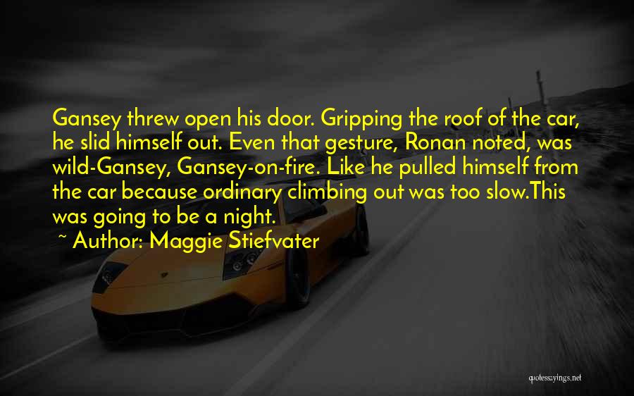 Open Fire Quotes By Maggie Stiefvater