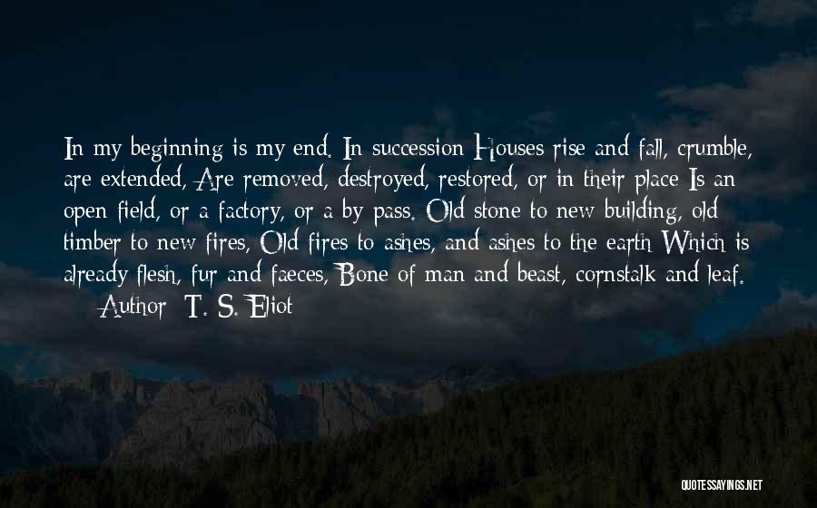 Open Fire Quotes By T. S. Eliot