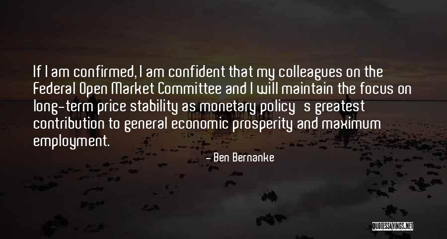 Open Market Quotes By Ben Bernanke Open Market Quotes By Ben Bernanke