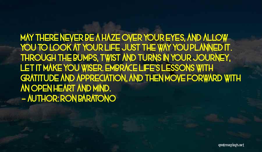 Open Mind And Heart Quotes By Ron Baratono