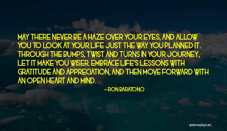 Open Mind And Heart Quotes By Ron Baratono