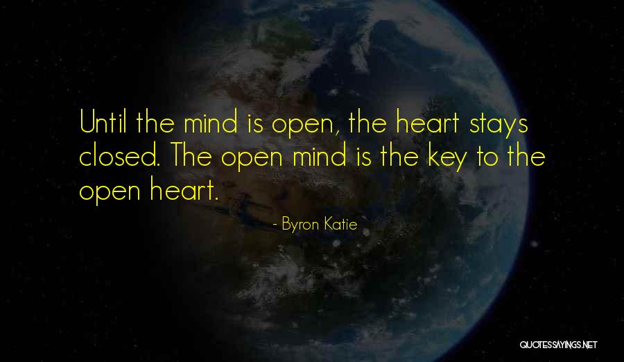 Open Mind Closed Mind Quotes By Byron Katie