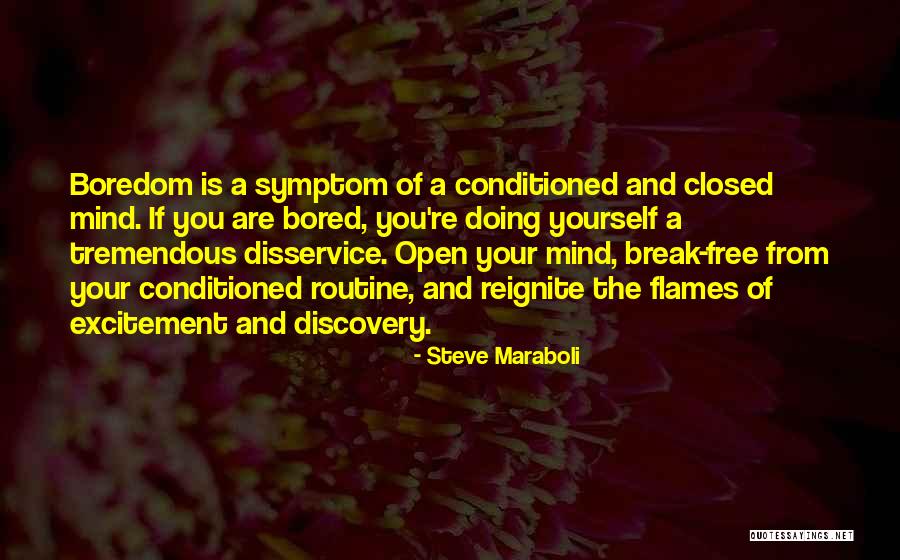 Open Mind Closed Mind Quotes By Steve Maraboli