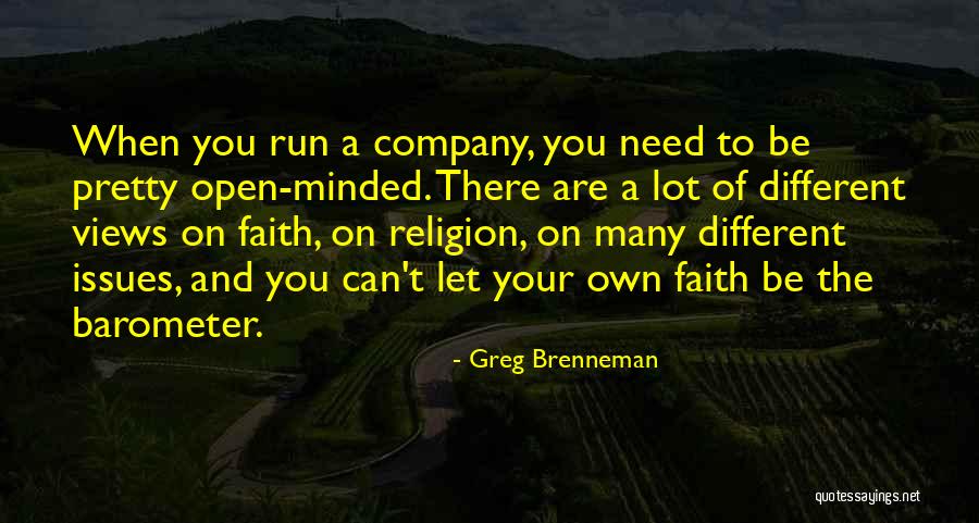 Open Minded Quotes By Greg Brenneman