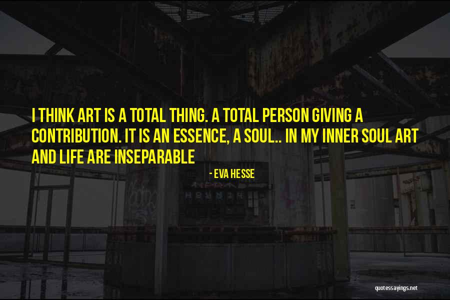 Open Mindedness And Good Relationships Quotes By Eva Hesse Open Mindedness And Good Relationships Quotes By Eva Hesse