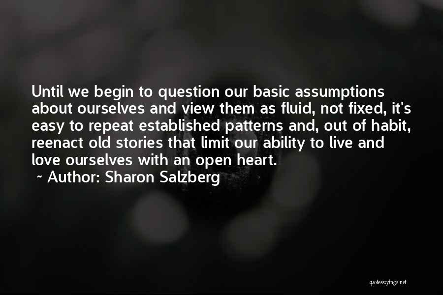 Open Relationships Quotes By Sharon Salzberg