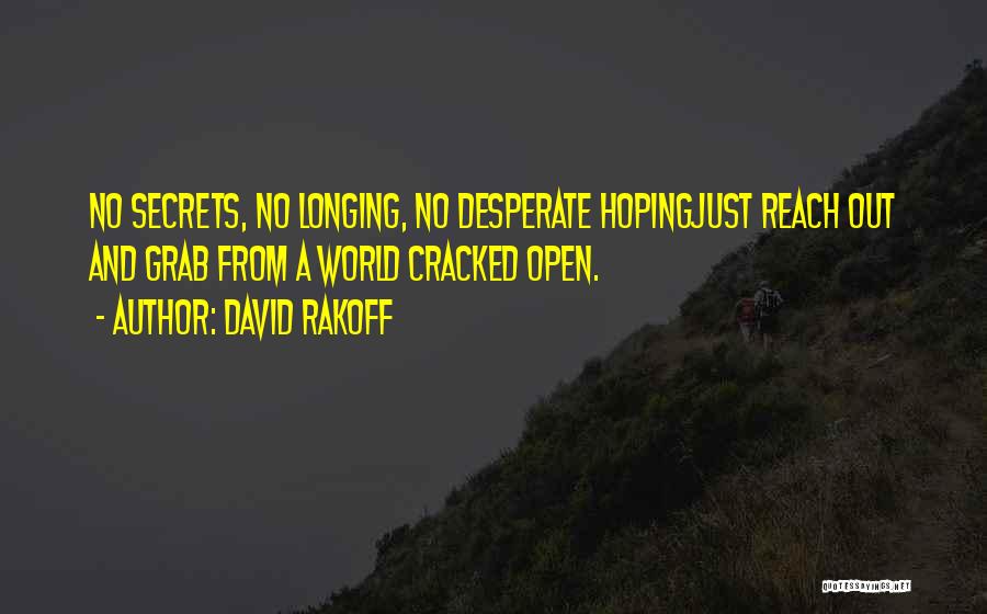 Open Secrets Quotes By David Rakoff