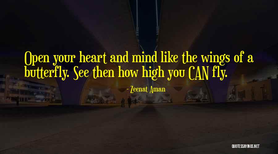 Open The Wings Quotes By Zeenat Aman Open The Wings Quotes By Zeenat Aman