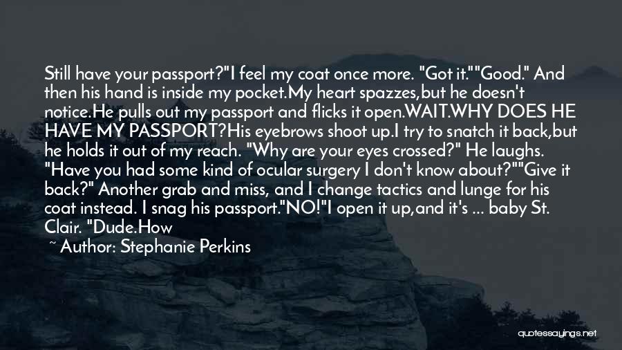 Open Up My Eyes Quotes By Stephanie Perkins