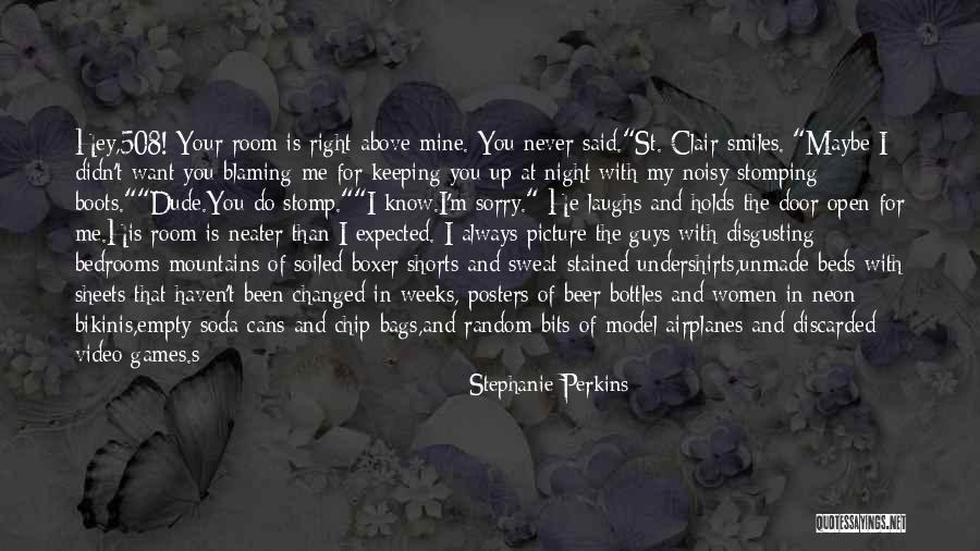Open Up Quotes By Stephanie Perkins Open Up Quotes By Stephanie Perkins