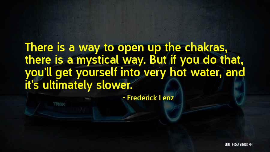 Open Water Quotes By Frederick Lenz Open Water Quotes By Frederick Lenz