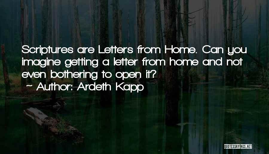 Open When Letters Quotes By Ardeth Kapp
