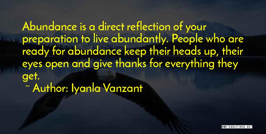 Open Your Eye Quotes By Iyanla Vanzant
