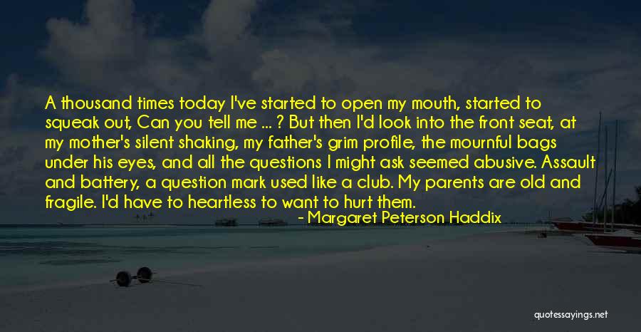 Open Your Eyes Look Within Quotes By Margaret Peterson Haddix