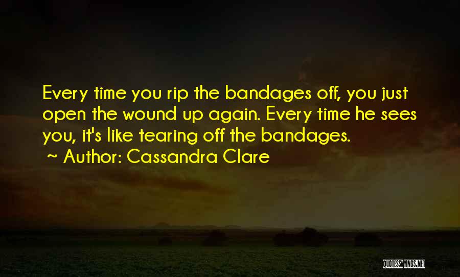 Open Your Heart Again Quotes By Cassandra Clare