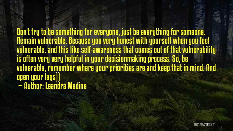 Open Your Heart To Someone Quotes By Leandra Medine