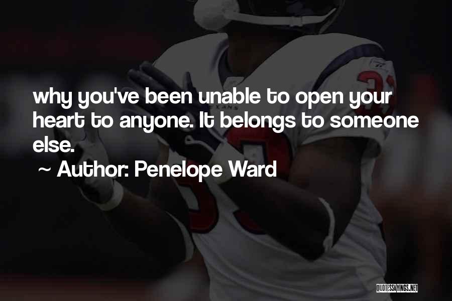 Open Your Heart To Someone Quotes By Penelope Ward