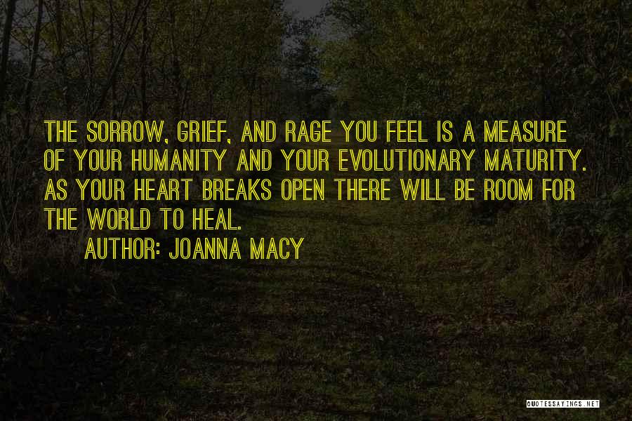 Open Your Heart To The World Quotes By Joanna Macy
