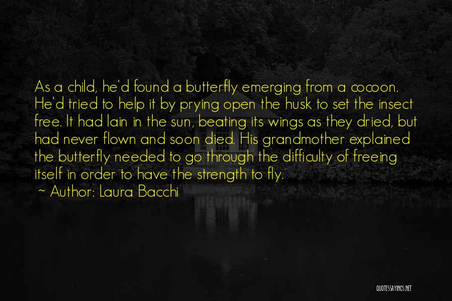 Open Your Wings And Fly Quotes By Laura Bacchi