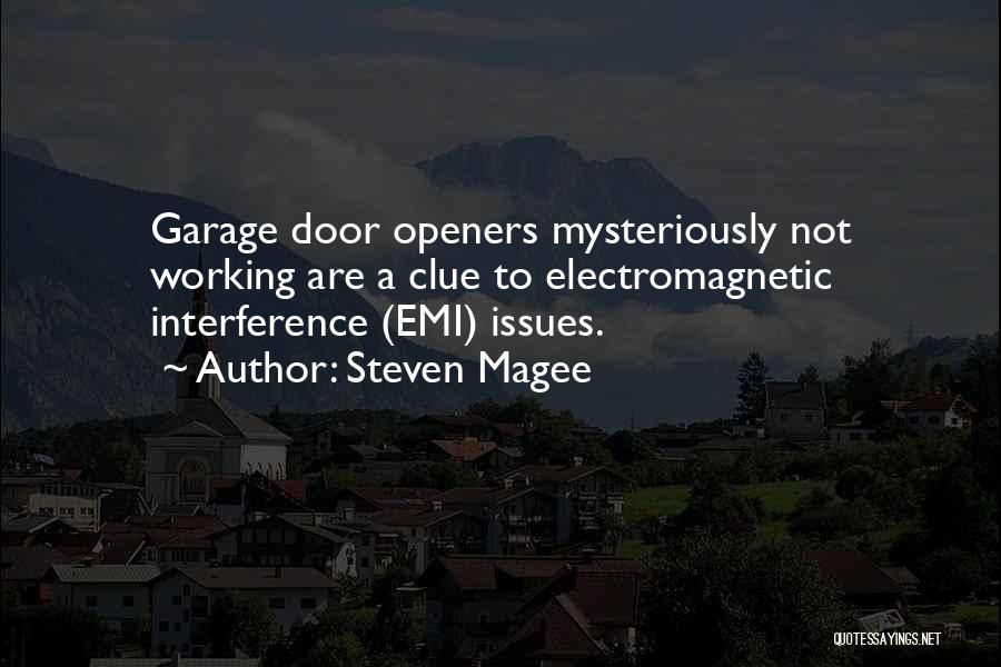 Openers For Quotes By Steven Magee