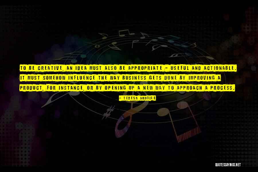 Opening A Business Quotes By Teresa Amabile