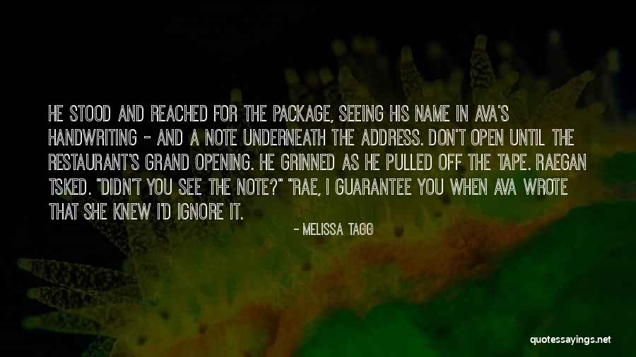 Opening A Restaurant Quotes By Melissa Tagg Opening A Restaurant Quotes By Melissa Tagg