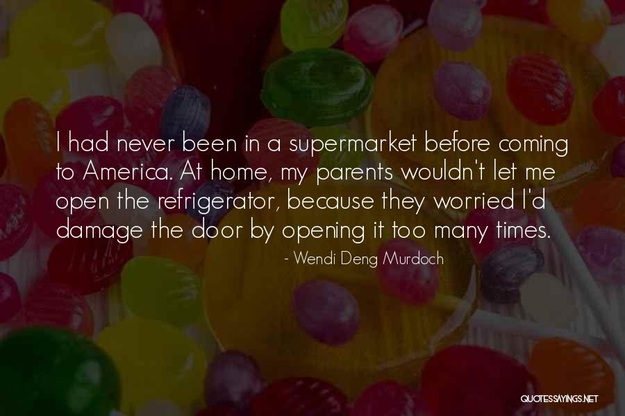 Opening Door Quotes By Wendi Deng Murdoch Opening Door Quotes By Wendi Deng Murdoch