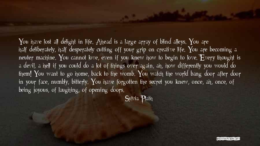 Opening Doors Quotes By Sylvia Plath Opening Doors Quotes By Sylvia Plath