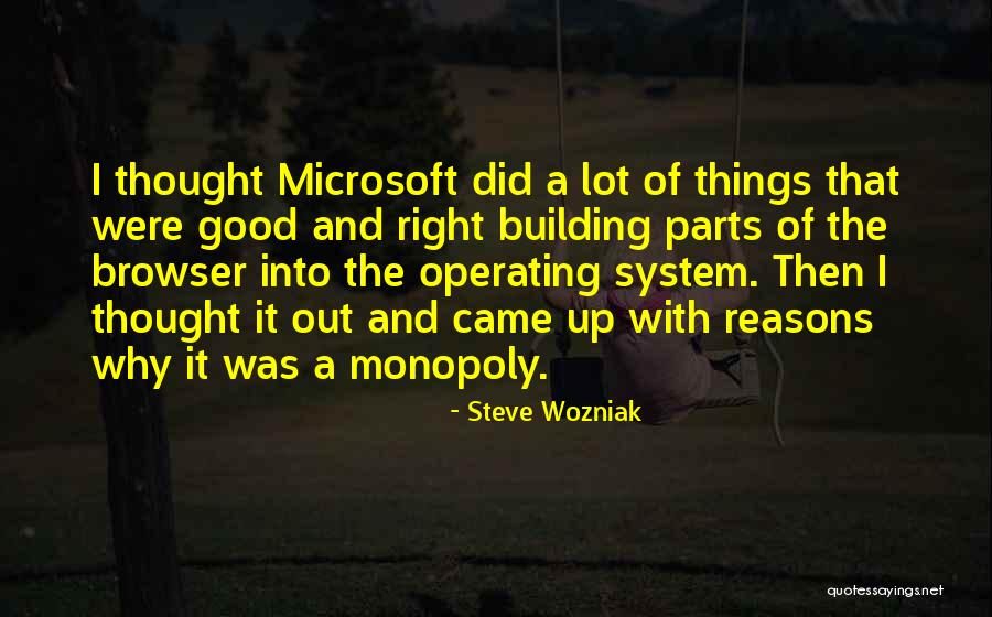 Operating System Quotes By Steve Wozniak Operating System Quotes By Steve Wozniak