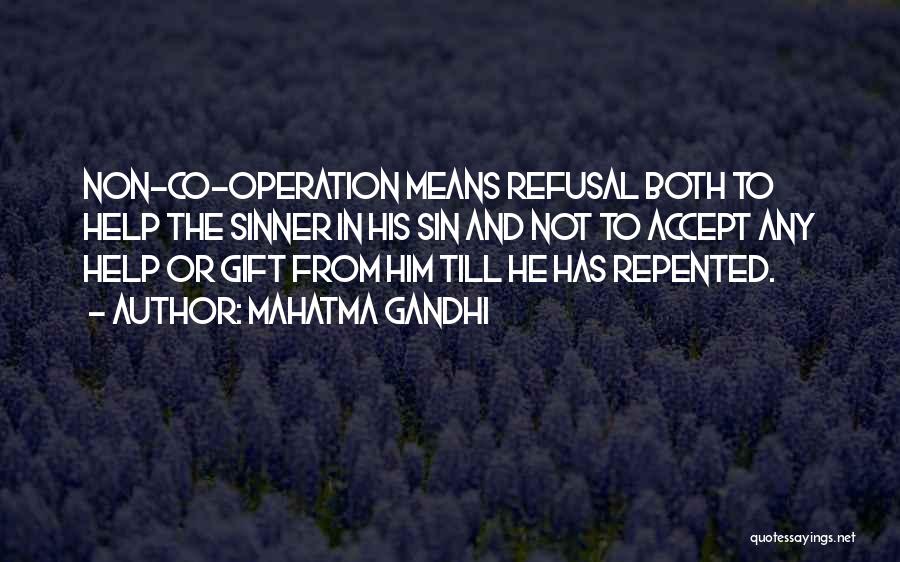 Operation Quotes By Mahatma Gandhi