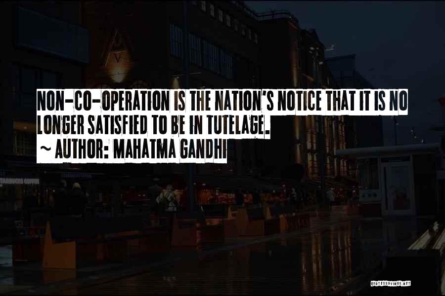 Operation Quotes By Mahatma Gandhi