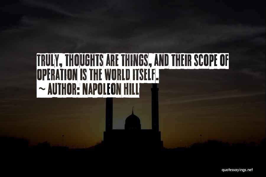 Operation Quotes By Napoleon Hill