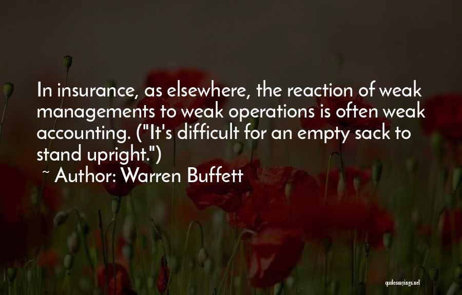 Operations Quotes By Warren Buffett