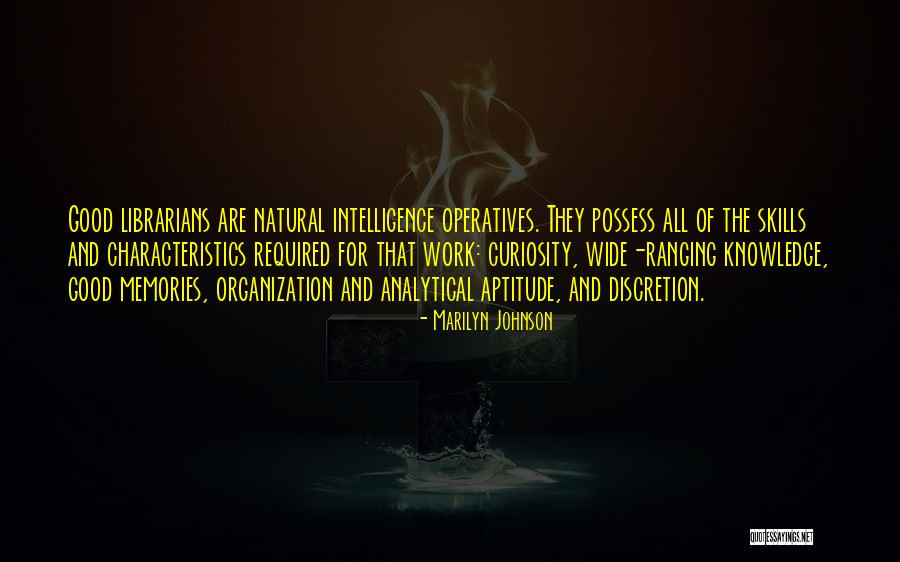 Operatives Un Quotes By Marilyn Johnson Operatives Un Quotes By Marilyn Johnson