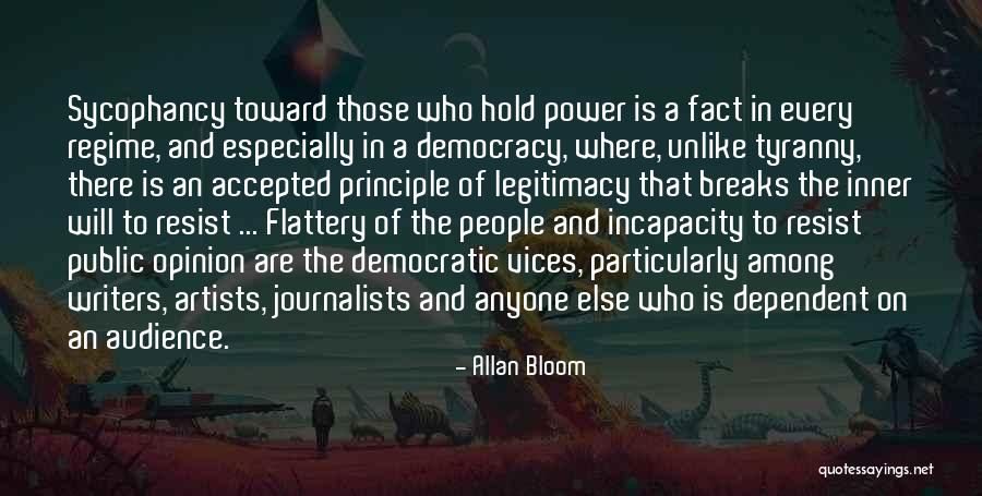 Opinion And Fact Quotes By Allan Bloom Opinion And Fact Quotes By Allan Bloom