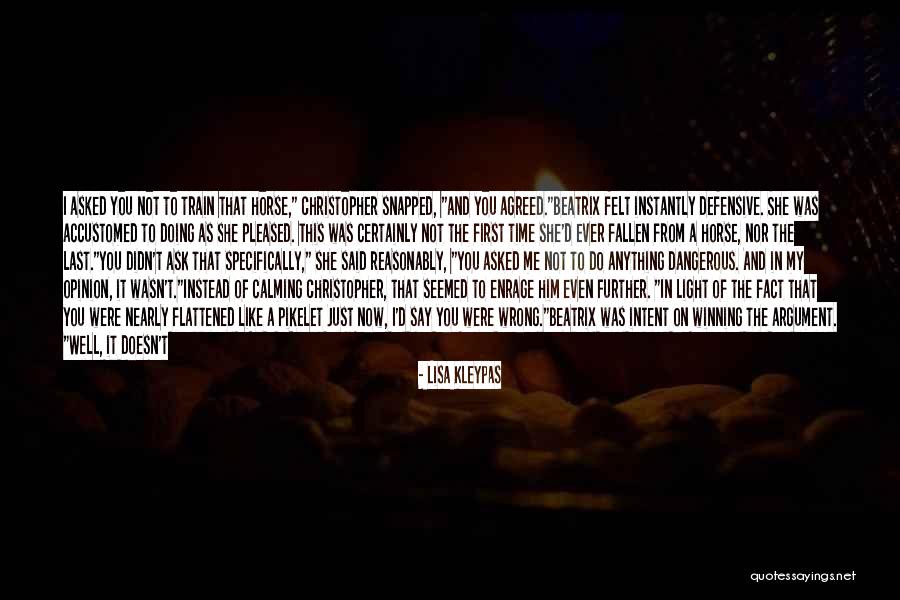 Opinion And Fact Quotes By Lisa Kleypas Opinion And Fact Quotes By Lisa Kleypas