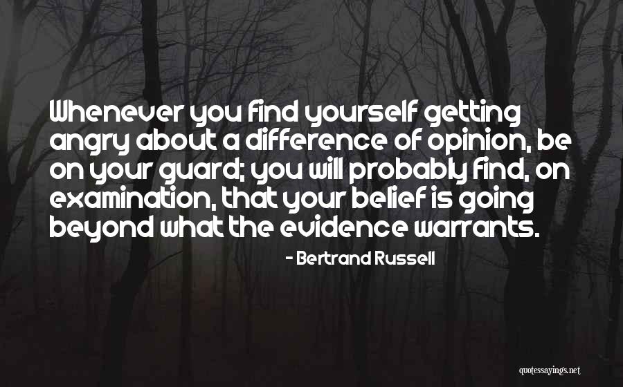 Opinion Difference Quotes By Bertrand Russell