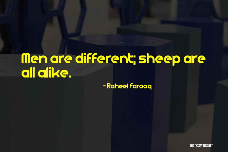 Opinion Difference Quotes By Raheel Farooq