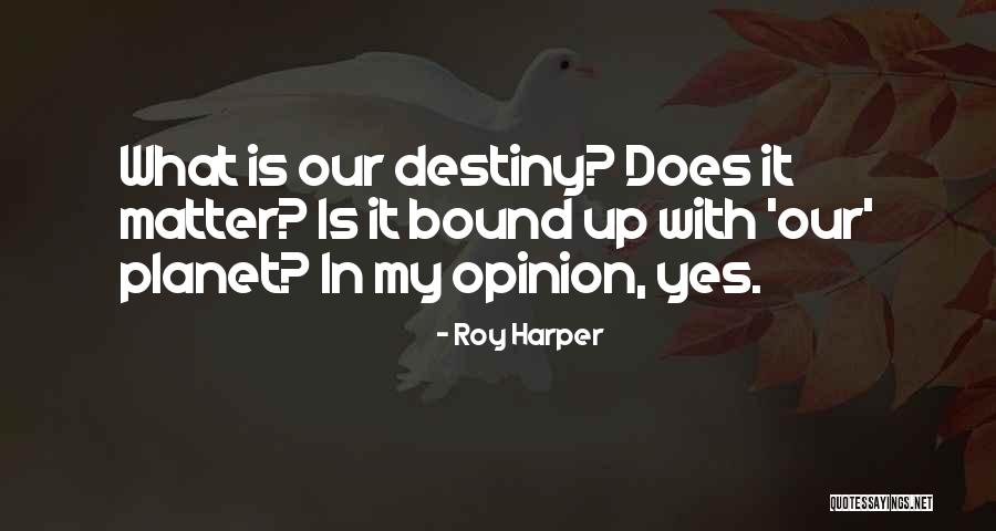 Opinion What Is It Quotes By Roy Harper Opinion What Is It Quotes By Roy Harper
