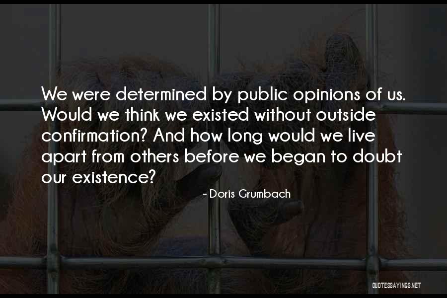 Opinions And Quotes By Doris Grumbach