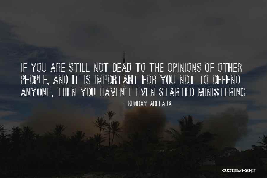 Opinions And Quotes By Sunday Adelaja