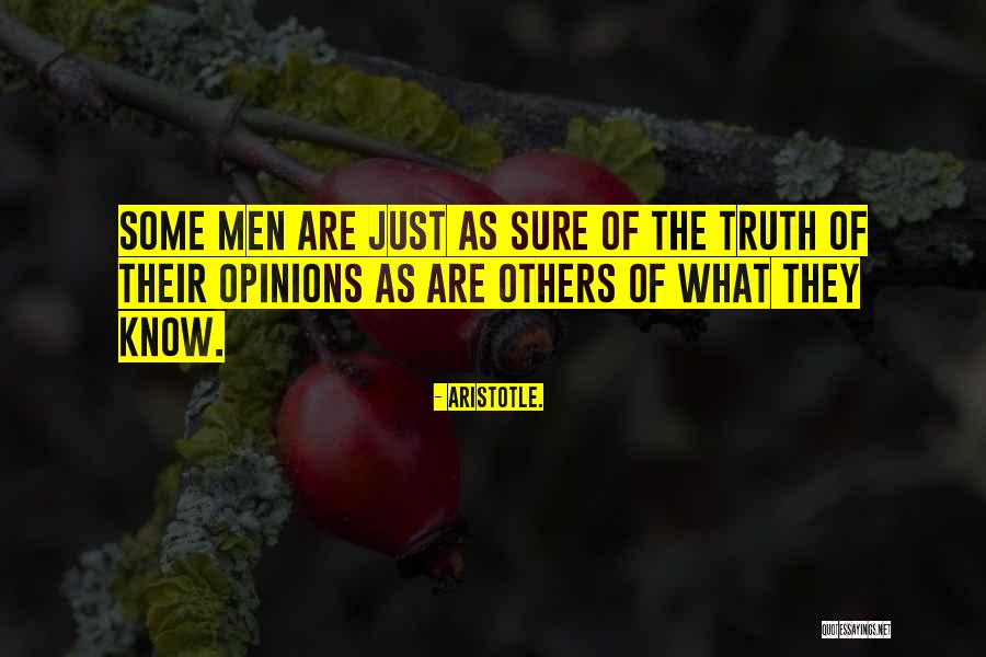 Opinions Of Others Quotes By Aristotle.