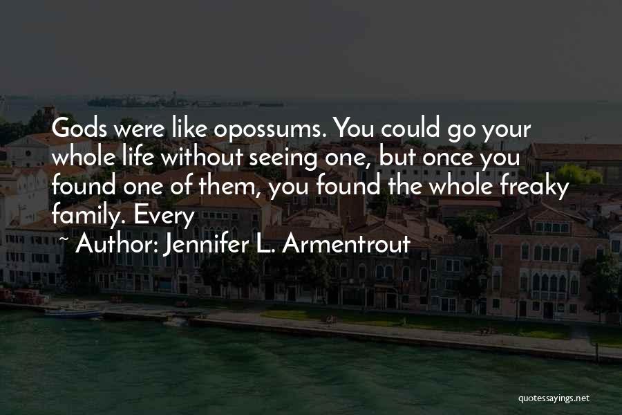 Opossums Quotes By Jennifer L. Armentrout