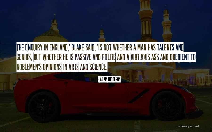 Oppenness Quotes By Adam Nicolson Oppenness Quotes By Adam Nicolson