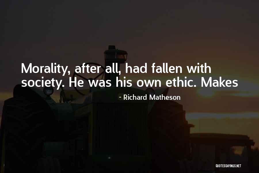 Oppervlakkige Mensen Quotes By Richard Matheson