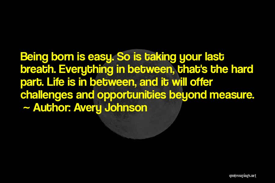 Opportunities And Challenges Quotes By Avery Johnson