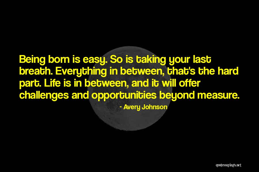 Opportunities And Challenges Quotes By Avery Johnson