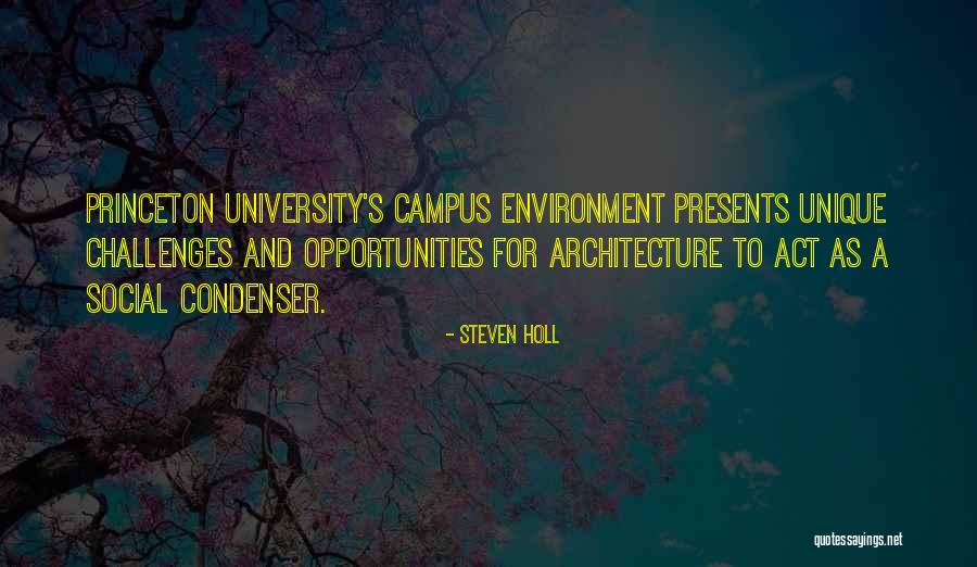 Opportunities And Challenges Quotes By Steven Holl