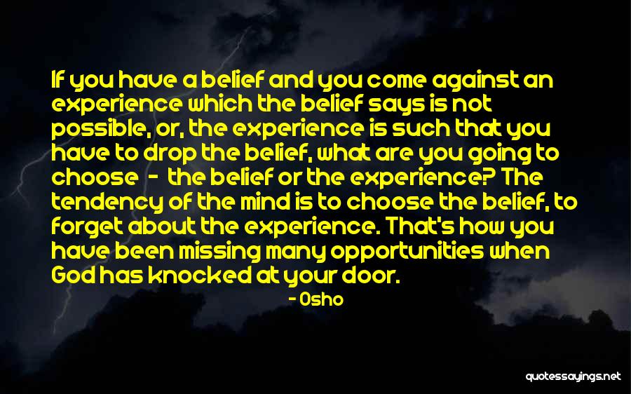 Opportunities And God Quotes By Osho