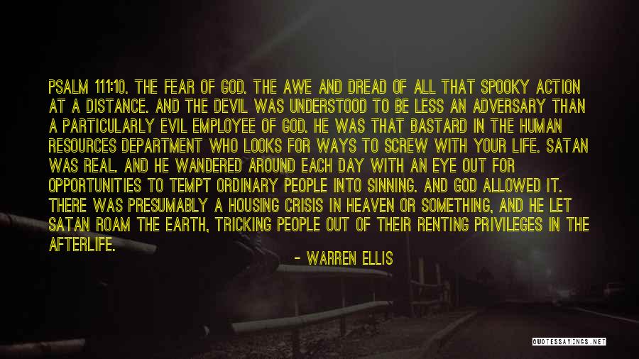 Opportunities And God Quotes By Warren Ellis